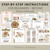 Blooming Bouquet Embroidery Pattern