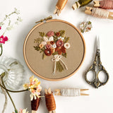 Blooming Bouquet Embroidery Pattern