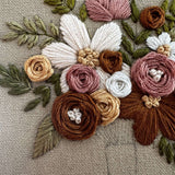 Blooming Bouquet Embroidery Pattern