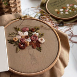 Blooming Bouquet Embroidery Pattern