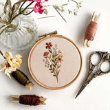 Blush Posy Embroidery Pattern