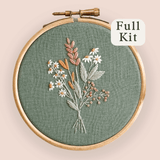 Summer Harvest Embroidery Kit