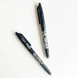Pilot Frixion Heat Erasable Pen for Transferring Embroidery Patterns
