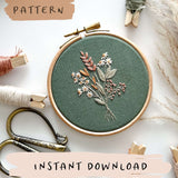 Summer Harvest PDF Embroidery Pattern