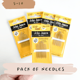 John James Embroidery Needles - Size 3/9
