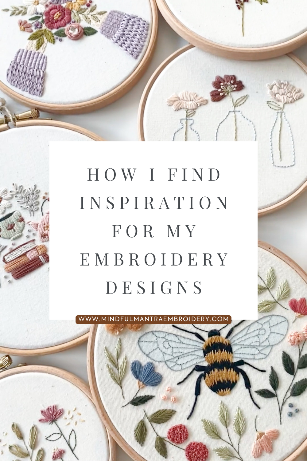 How I Find Inspiration for My Embroidery Designs