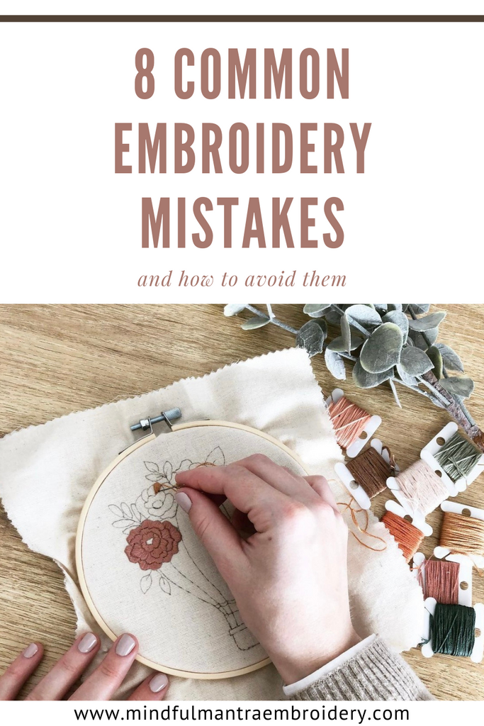 8 Common Embroidery Mistakes and How to Avoid Them