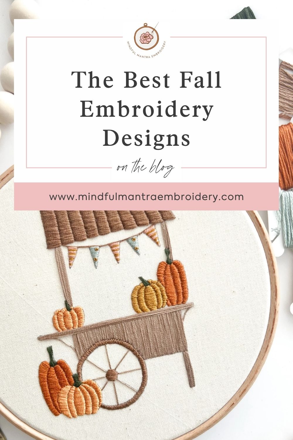 19+ Cosy Fall Embroidery Designs