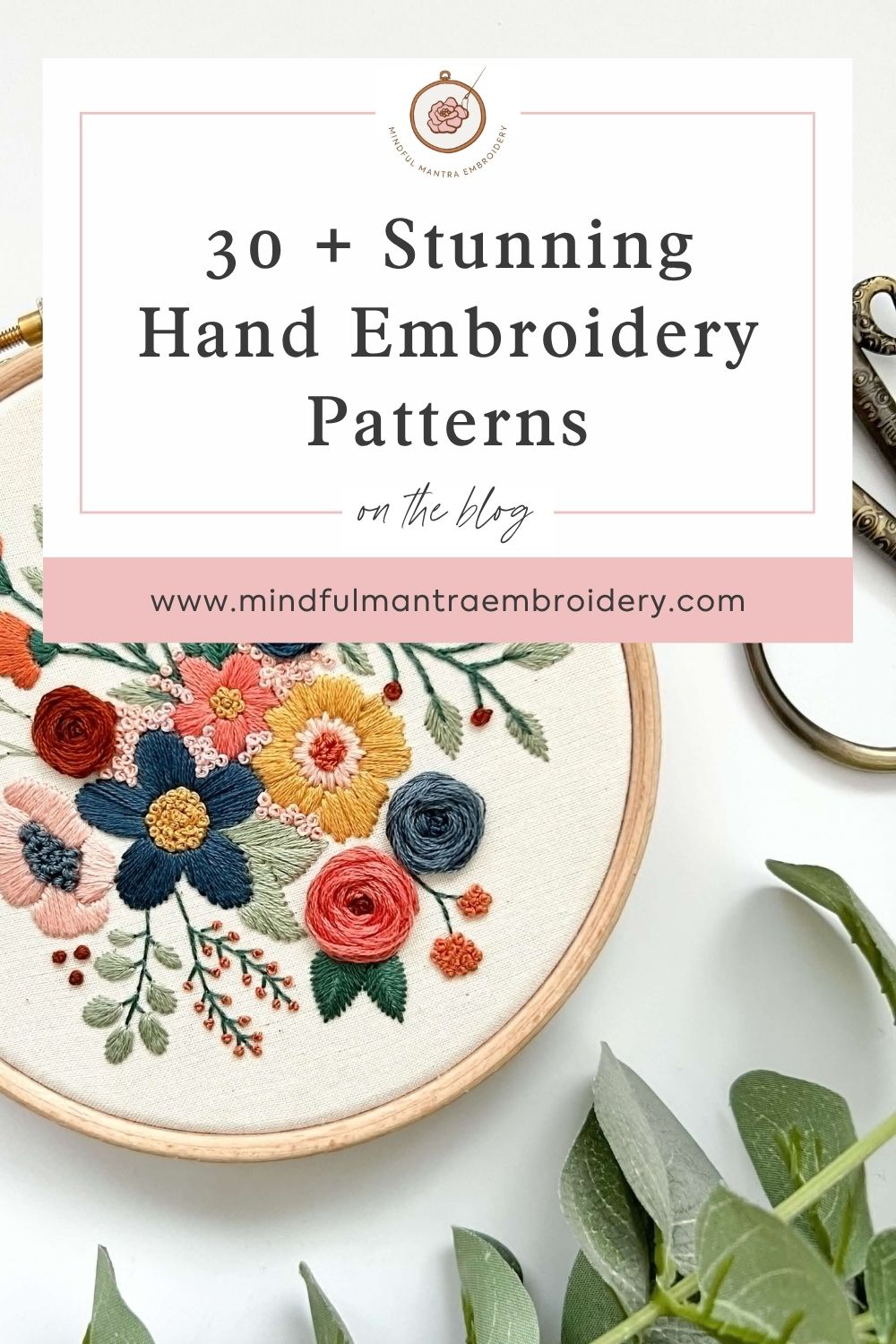 30+ Stunning Hand Embroidery Patterns