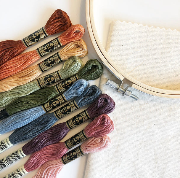 Spiral Sampler Embroidery for Beginners — Homestead Art & Studio