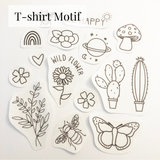 Stick and Stitch Embroidery Patterns || T-shirt