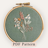 Summer Harvest PDF Embroidery Pattern