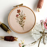 Blush Posy Embroidery Pattern
