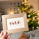 Mini Floral Alphabet Embroidery Pattern (A-Z)