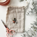 Mini Floral Alphabet Embroidery Pattern (A-Z)