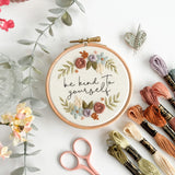 Pastel Petals Embroidery Pattern Bundle