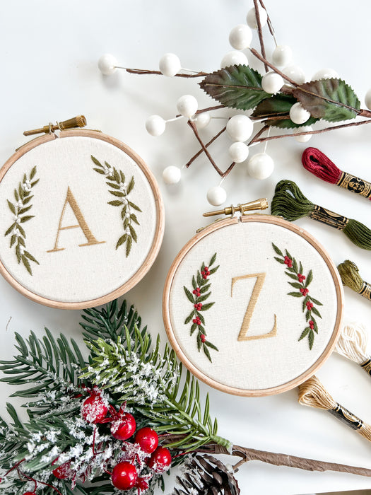 Festive Alphabet - 26 Letters Patterns with Instructions || Digital Download
