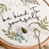 Kindness in Bloom Embroidery Pattern