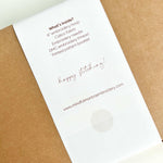 A boxed embroidery kit