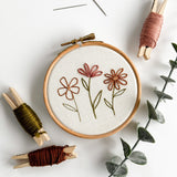 Beginner Blooms Embroidery Kit Bundle