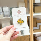 Magnetic Needle Minder - Sunflowers
