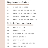 Printable Stick and Stitch Embroidery Patterns | T-shirt Designs
