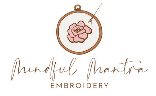 Mindful Mantra Embroidery logo