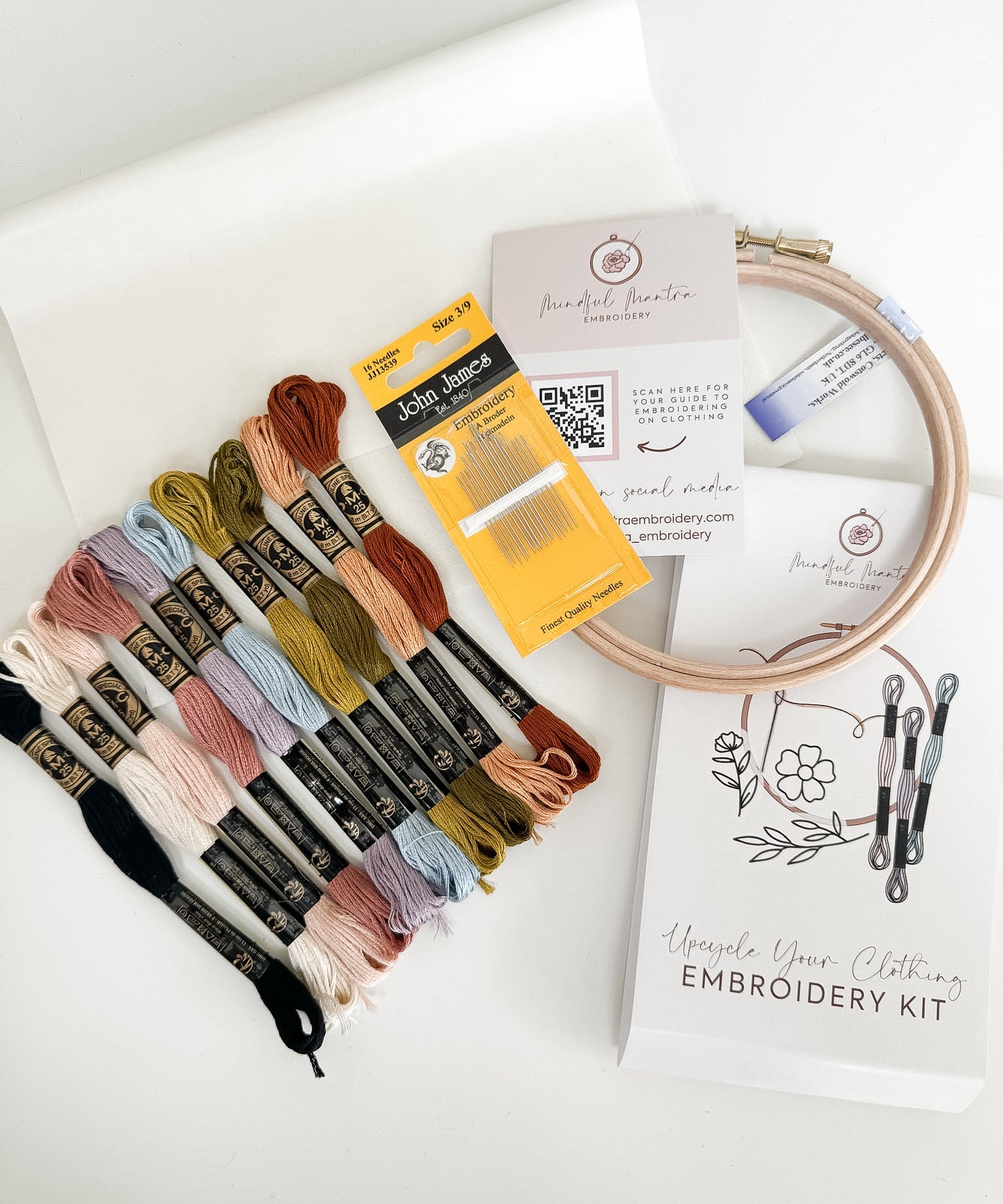 Upcycle Your Clothing Embroidery Kit