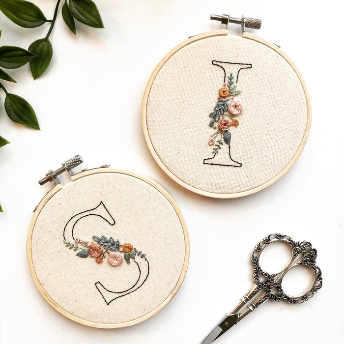 Floral Embroidery Kit - From Britain with Love