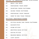 Stick and Stitch Designs E-Book - T-shirt Motifs
