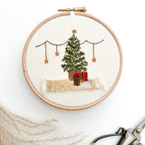 Cosy Christmas Embroidery Pattern with Instructions || Digital Download