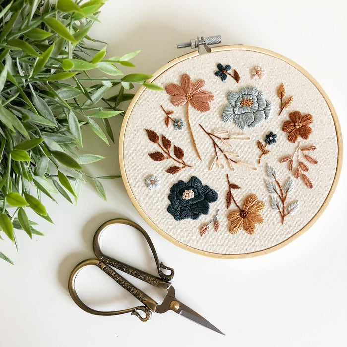 Autumn Breeze Embroidery Pattern with Instructions || Digital Download