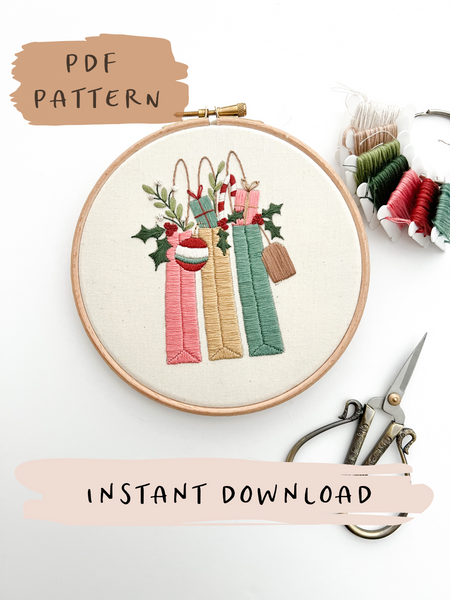 Beginner Friendly Patterns– Mindful Mantra Embroidery