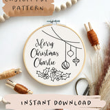 Personalised Christmas PDF Pattern || Digital Download