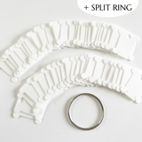 Plastic Thread Bobbins and Split Ring