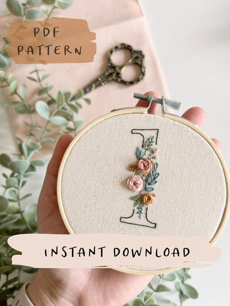 Beginner Friendly Patterns– Mindful Mantra Embroidery