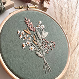 Summer Harvest Embroidery Pattern with Instructions || Digital Download