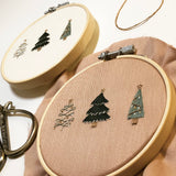 O'Christmas Tree Embroidery Pattern with YouTube Tutorial || Digital Download