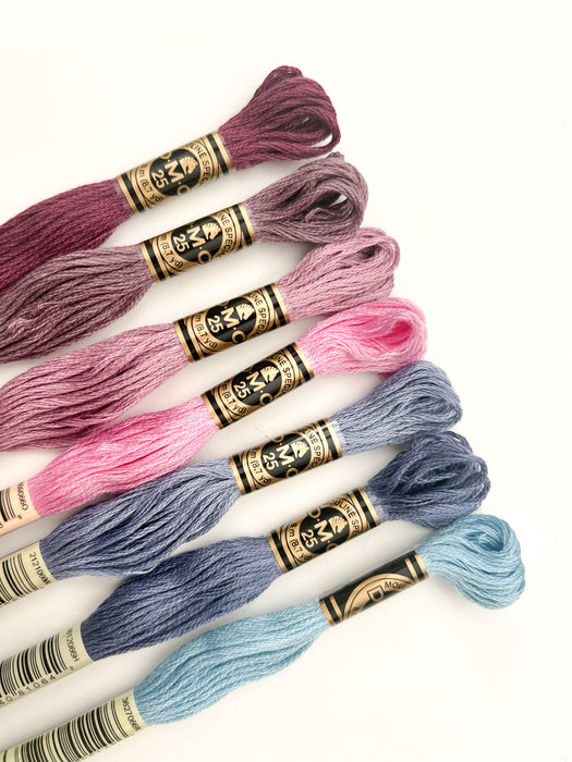Violet Sky DMC Colour Palette || Digital Download