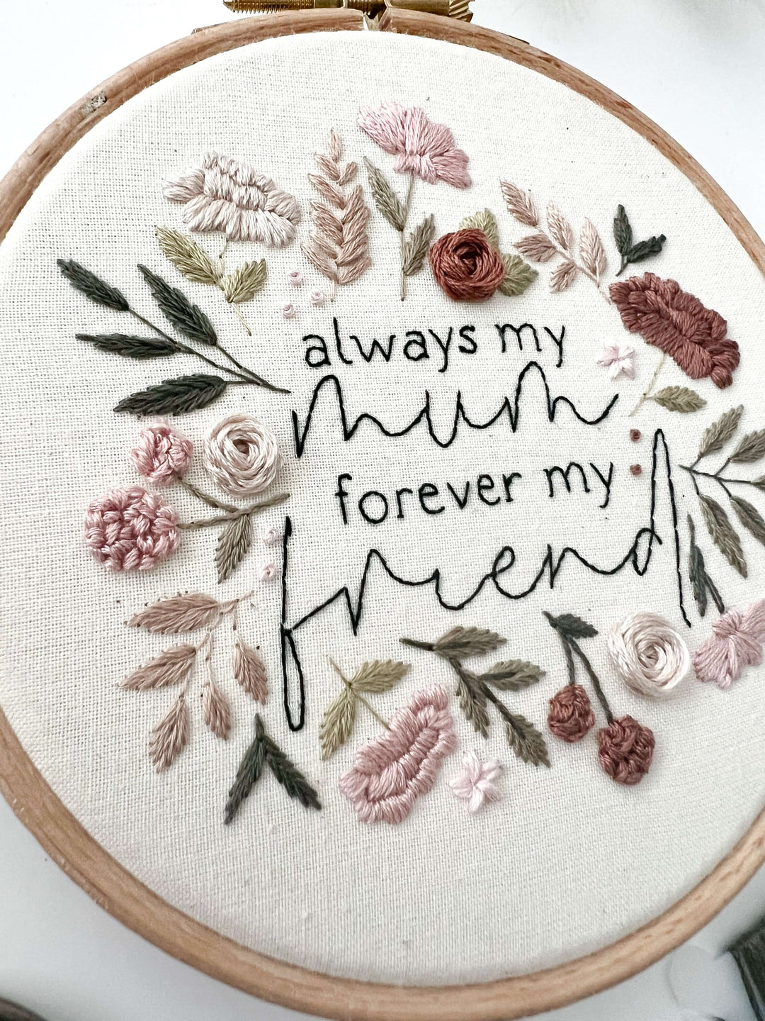 Always My Mum Embroidery Pattern with Instructions || Digital Download ...
