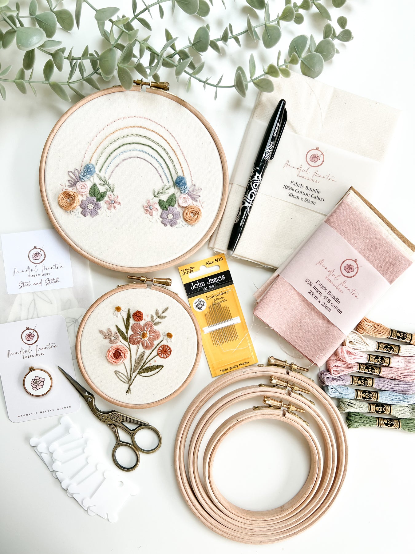 Embroidery Kits– Mindful Mantra Embroidery