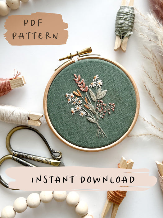 2023 Embroidery Journal - Digital Embroidery Pattern with
