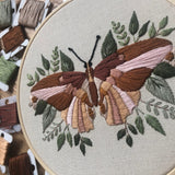 Butterfly Embroidery Pattern with Instructions || Digital Download